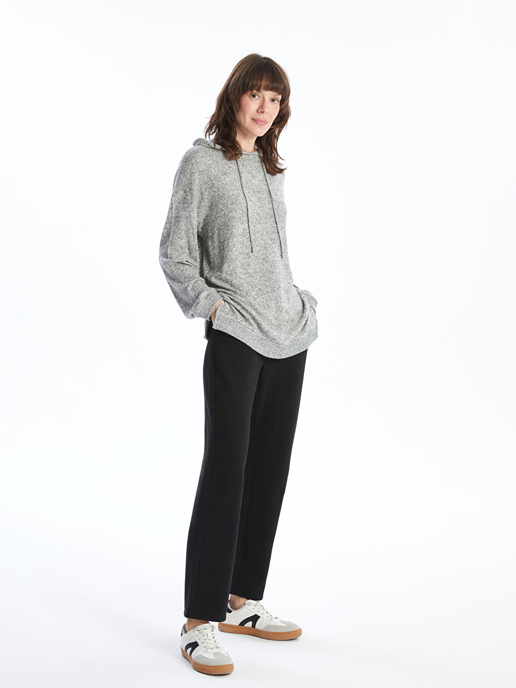 LCWAIKIKI Basic Elasticated Waist Women's Thick Sweatpants -W49300Z8-CVL