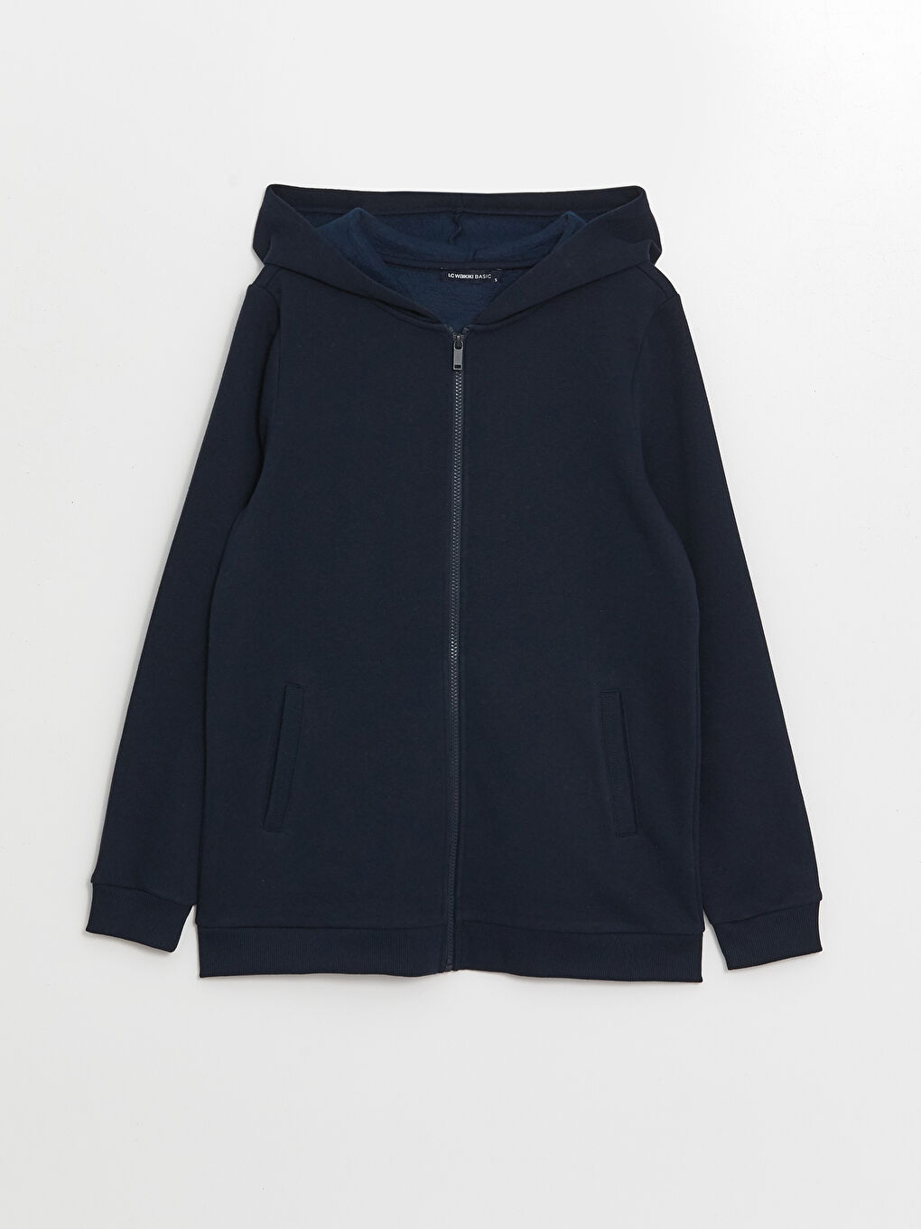 Hooded Women's Thick Zip-Up Sweatshirt-4