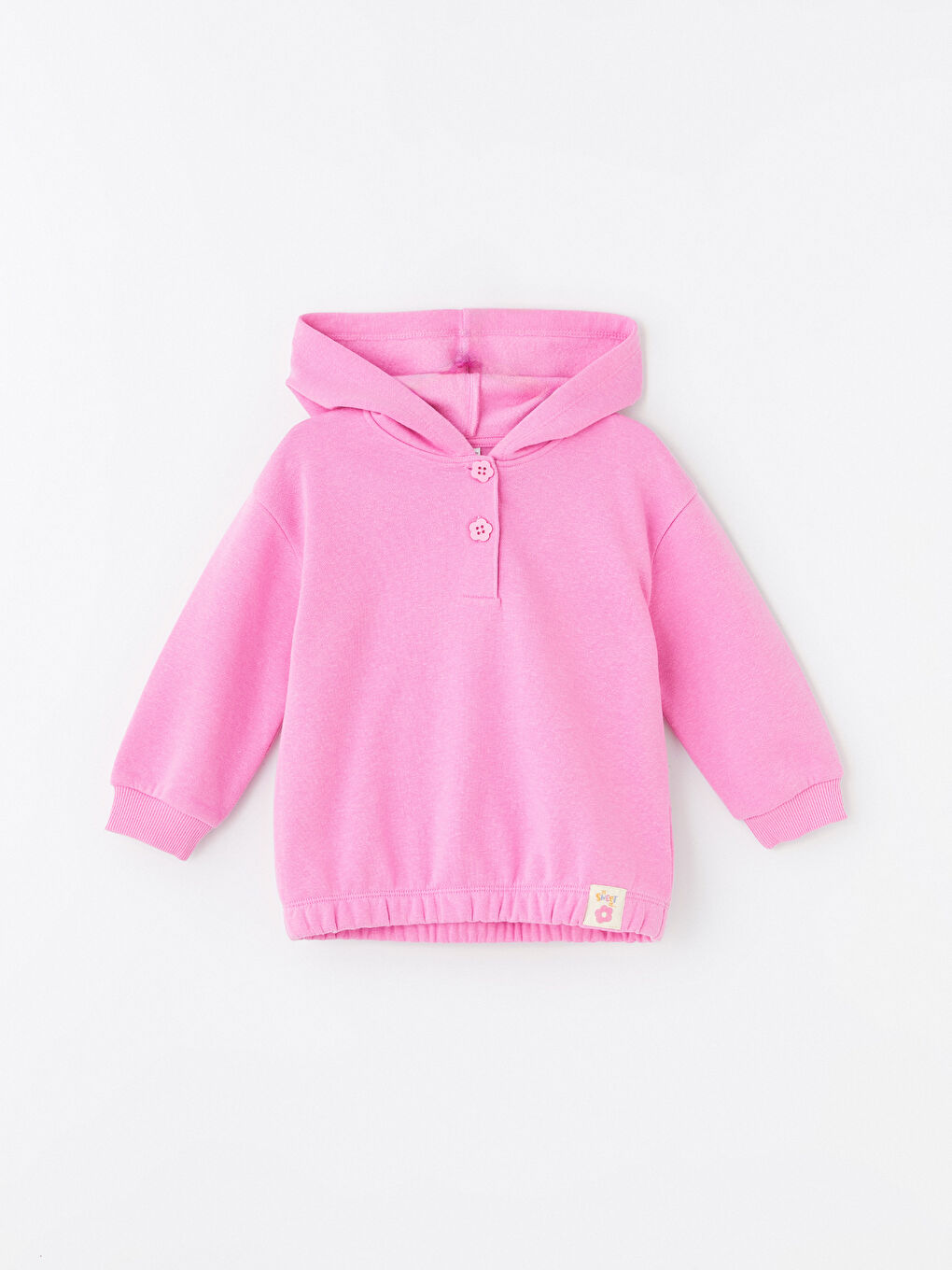 Hooded Girls' Sweatshirt and Tracksuit Bottom 2 Pack Set-1