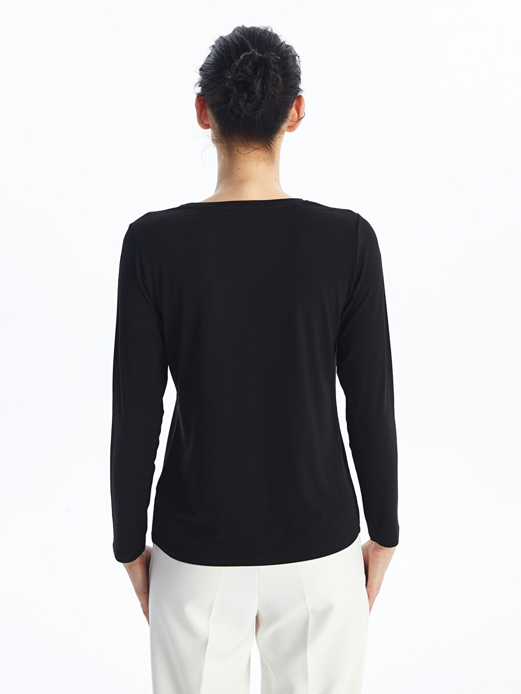 LCWAIKIKI Basic Crew Neck Printed Women's T-Shirt -W49344Z8-CVL