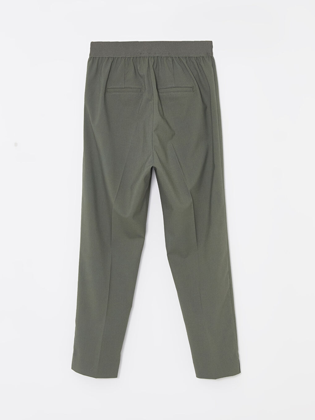 LCWAIKIKI Classic Beli Lastikli Kadın Pantolon -W49390Z8-R1E
