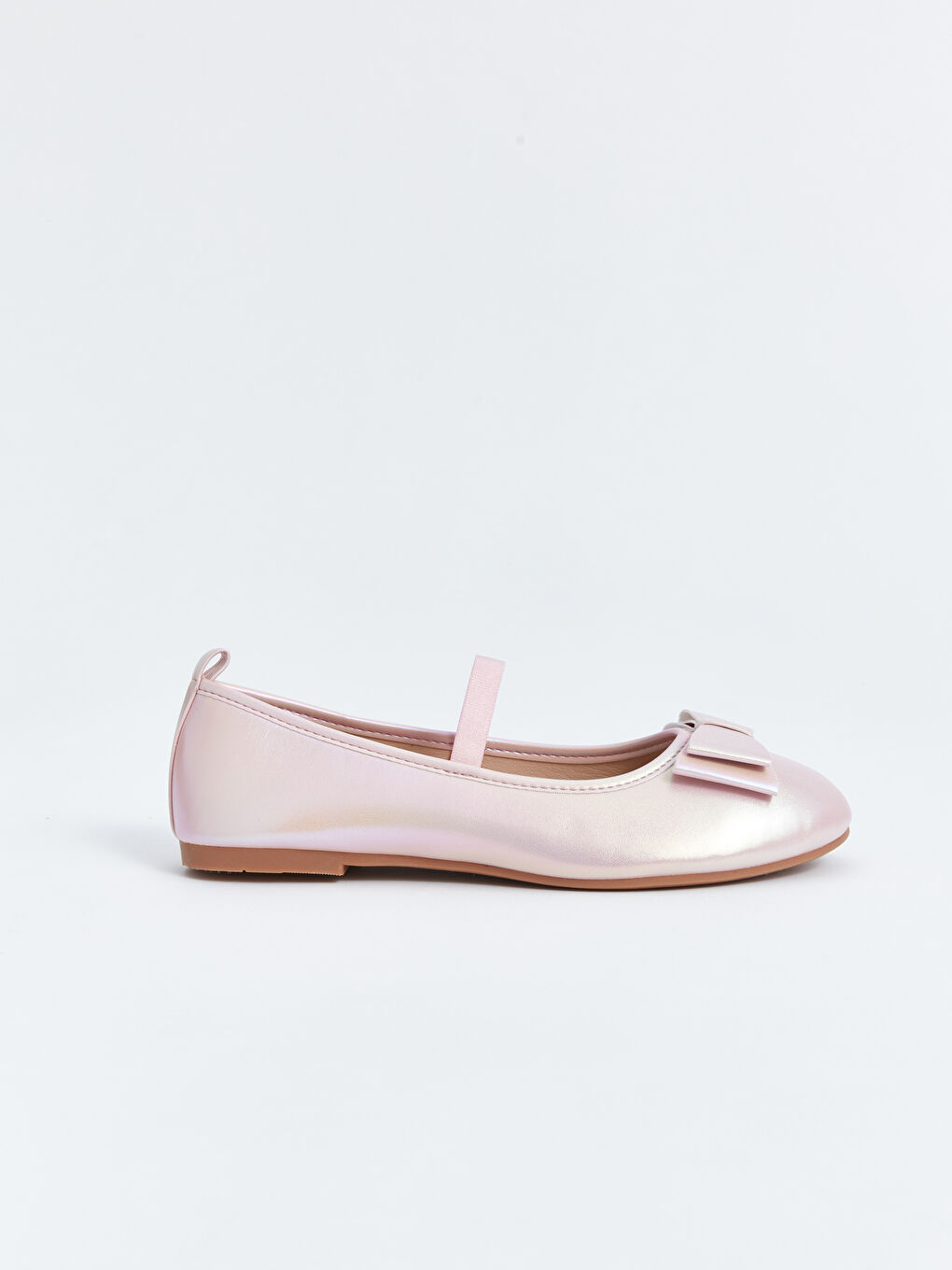 Балетки для девочек с бантом-1