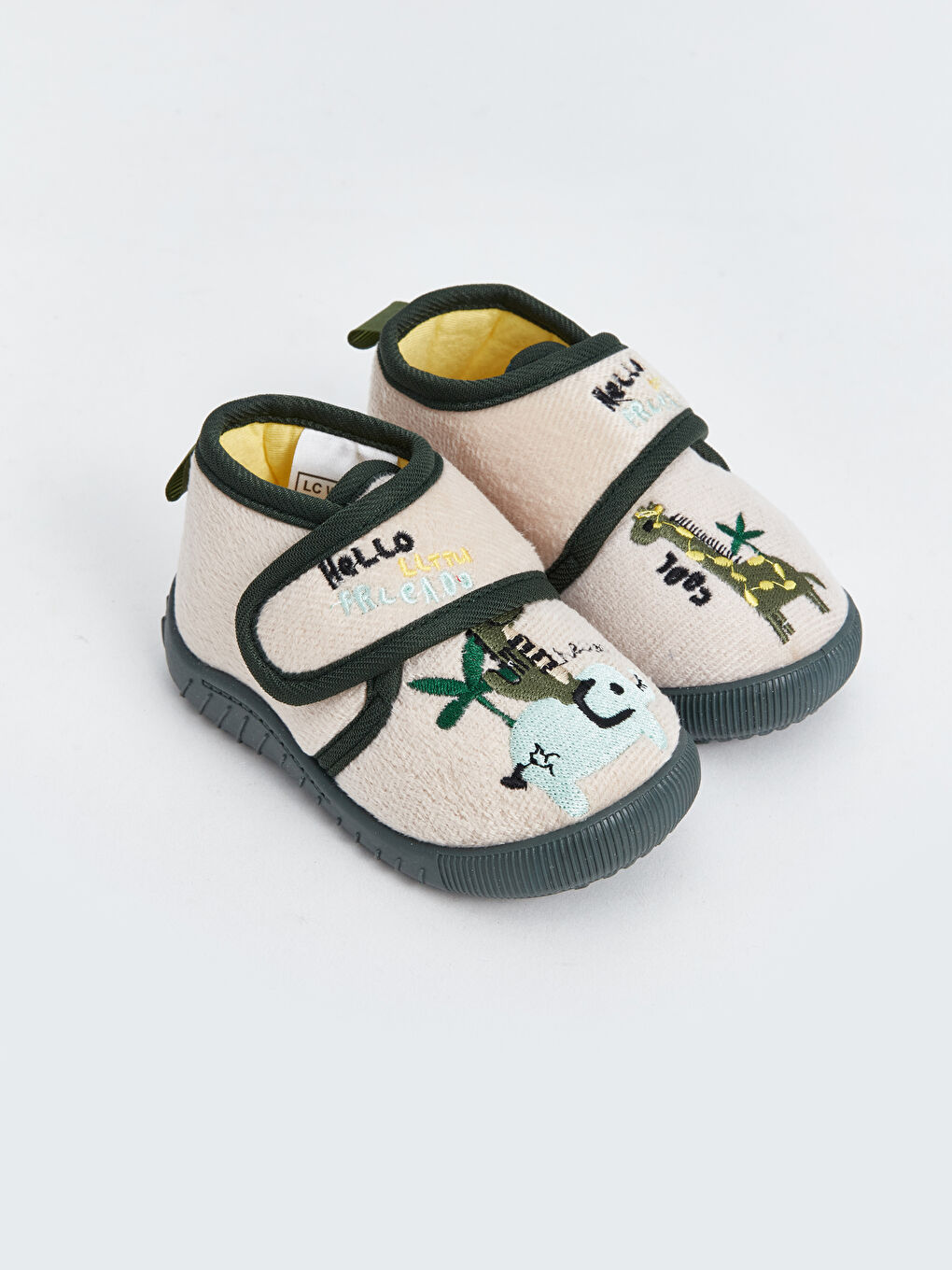 LCW STEPS Embroidered Baby Boys' Slipper Boots -W49420Z1-RTZ