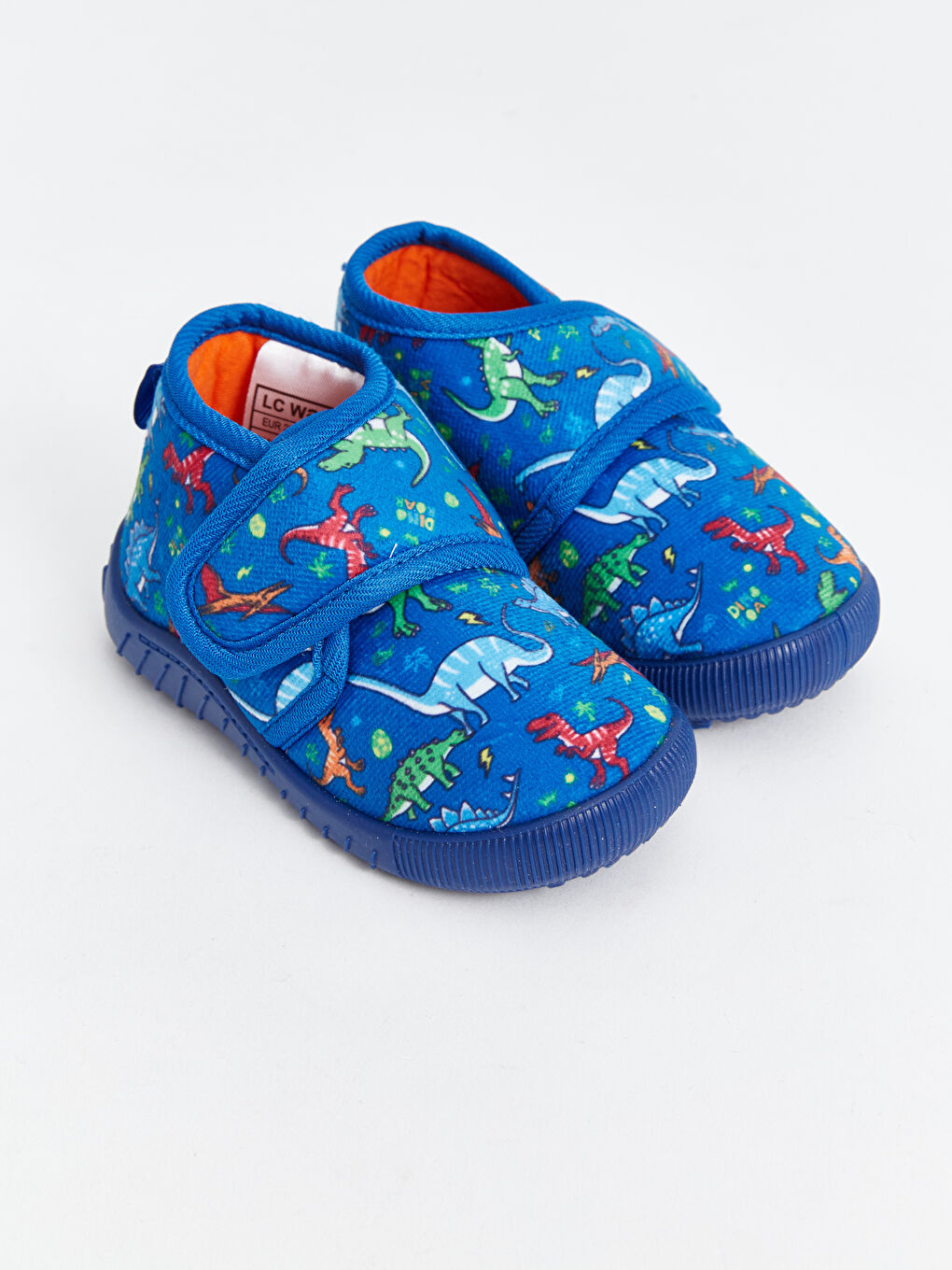 LCW STEPS Dinozor Baskılı Erkek Bebek Panduf -W49422Z1-V5C