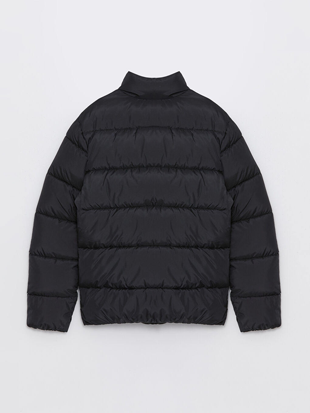 Standard Fit Funnel Neck Men's Puffer Coat-6