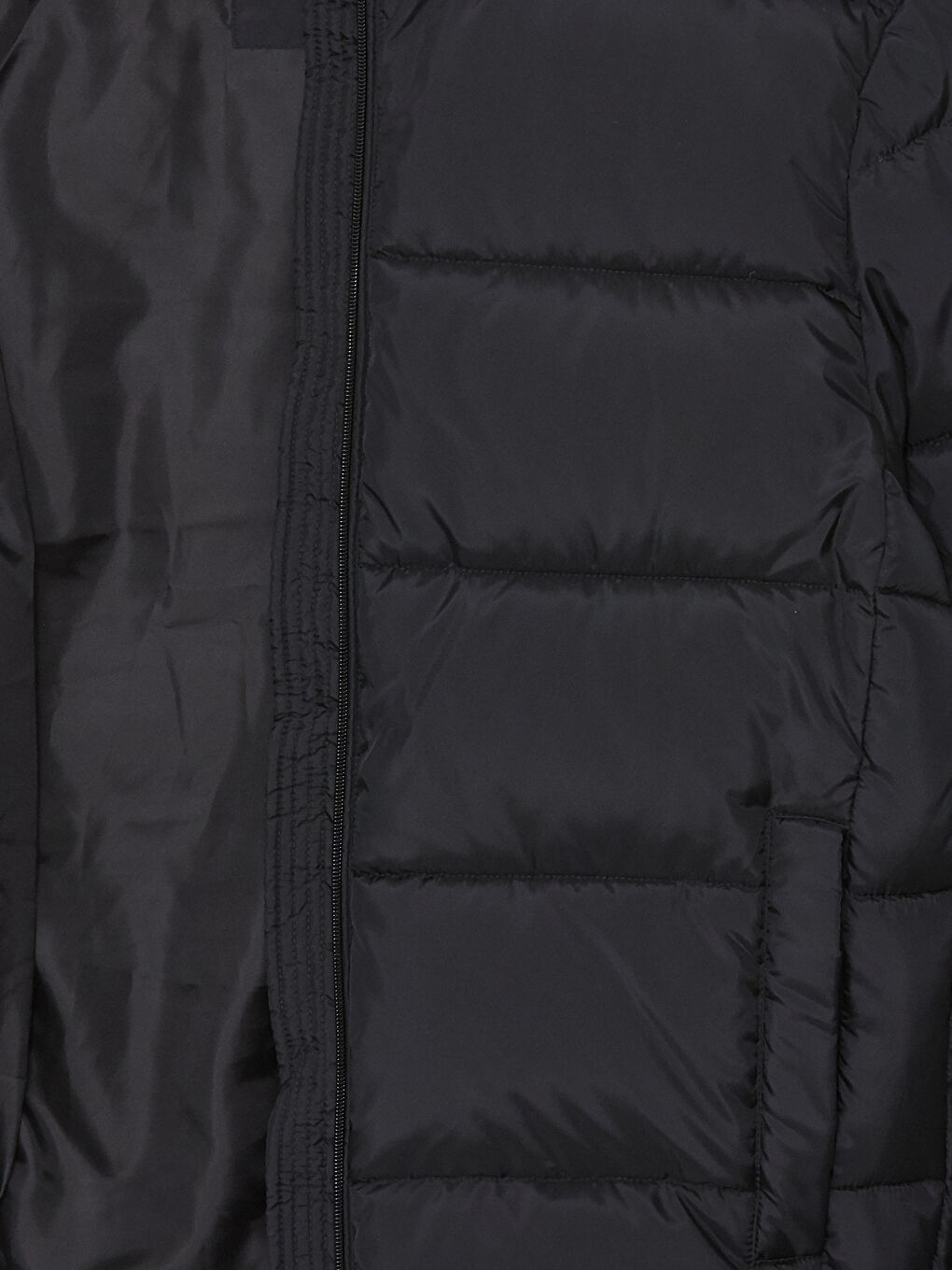 Standard Fit Funnel Neck Men's Puffer Coat-7