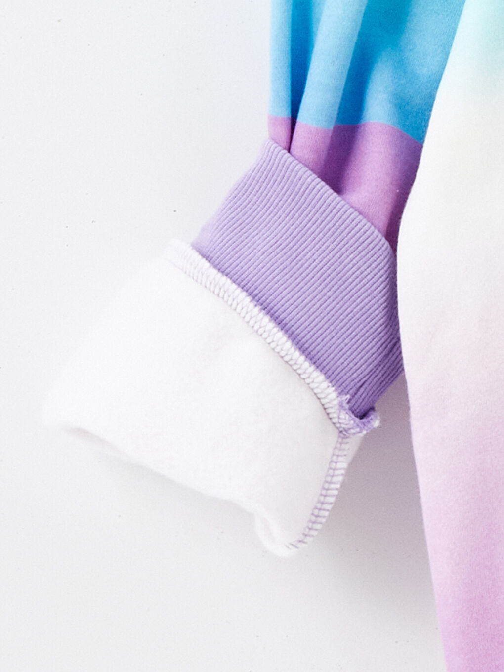 Crew Neck Girl's Thick Sweatshirt-2