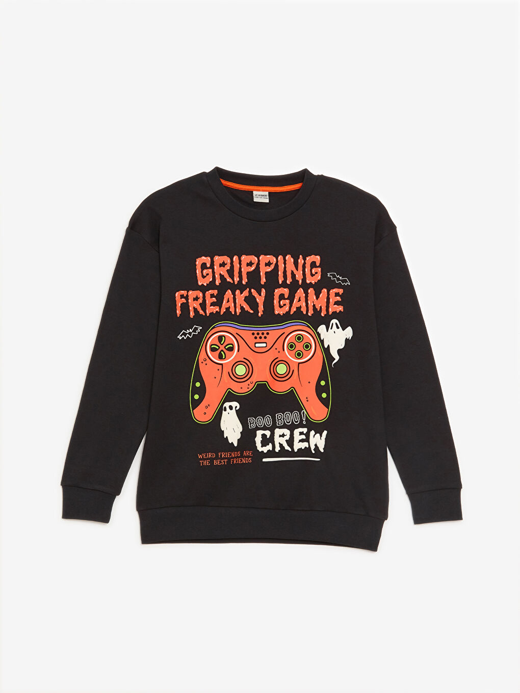 LCW Kids H12 Boys' Crew Neck T-Shirt -W49550Z4-CVL