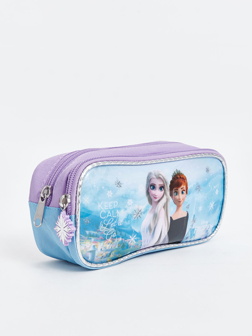 LCW ACCESSORIES Koyu Lila Frozen Baskılı Kız Çocuk Kalem Kutusu - 1