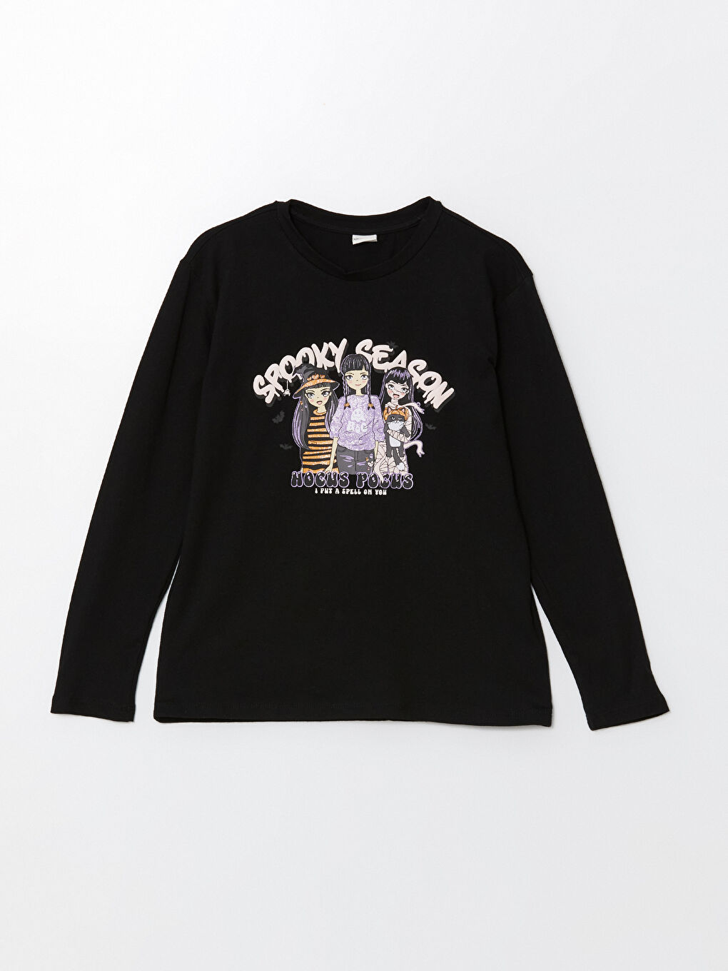 LCW Kids Crew Neck Girls' T-Shirt -W49632Z4-CVL