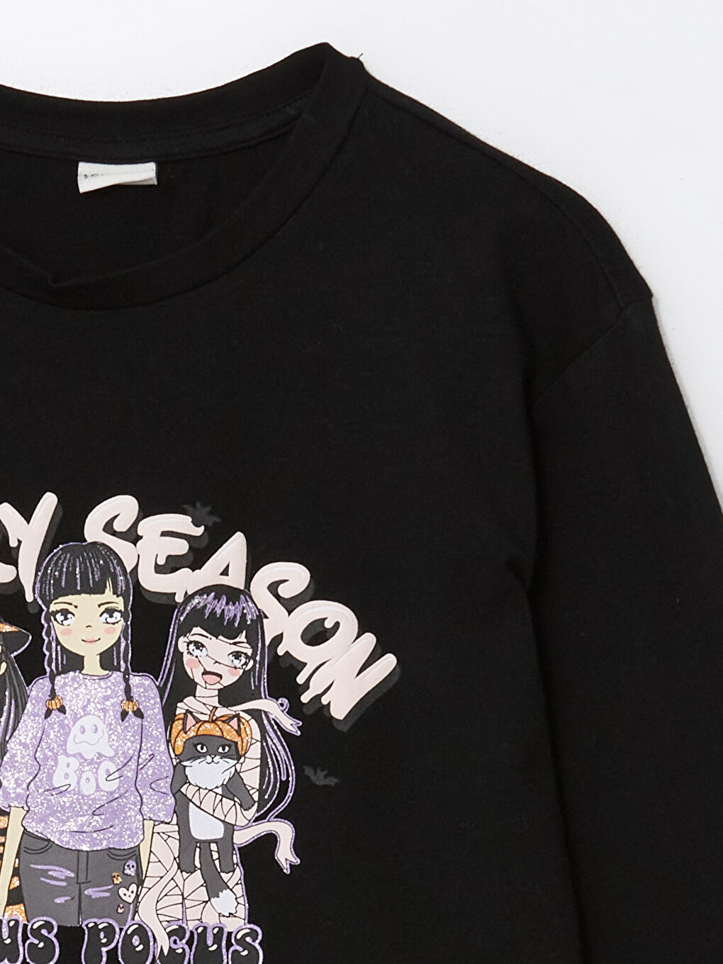 LCW Kids Crew Neck Girls' T-Shirt -W49632Z4-CVL