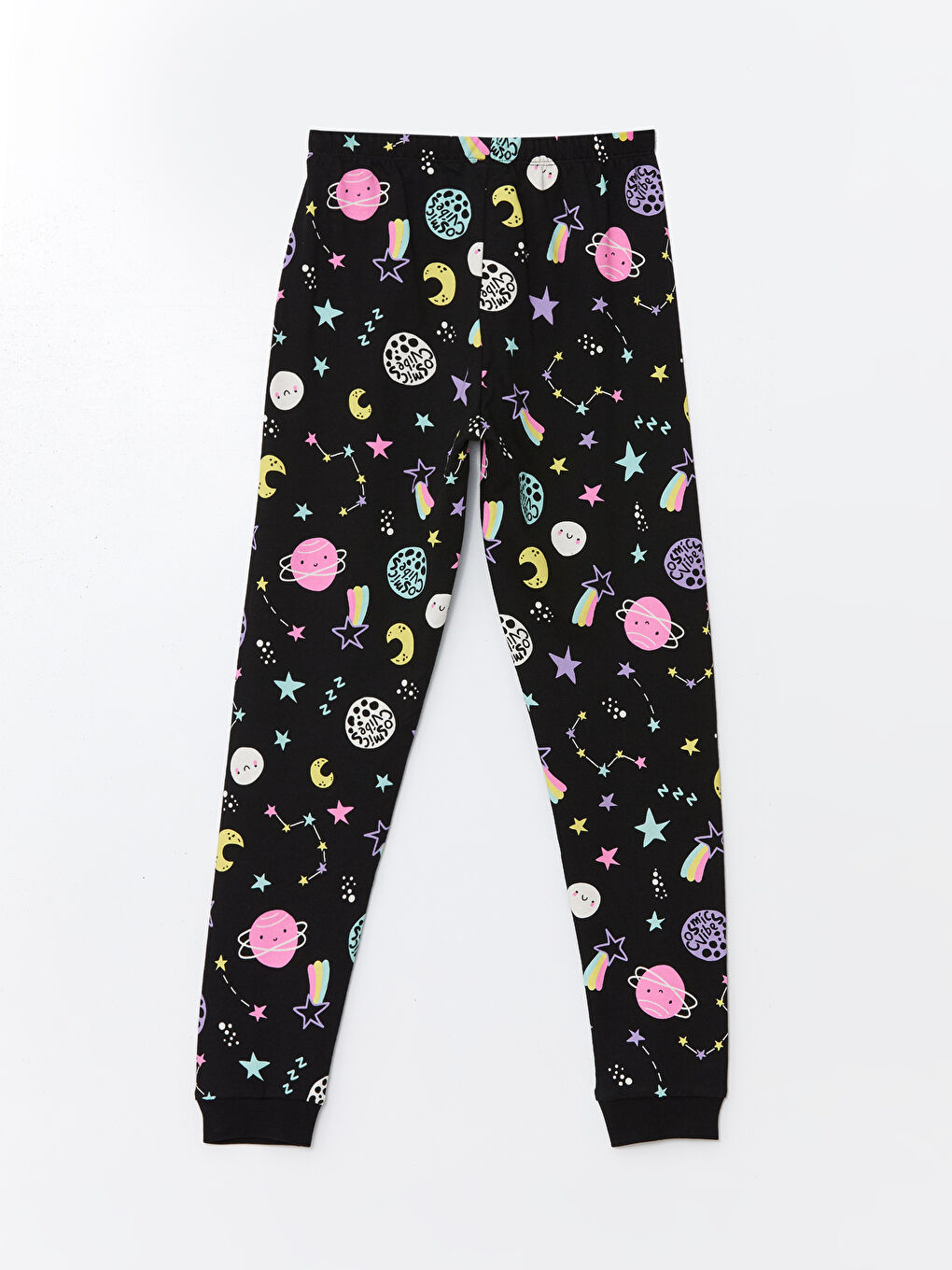 Girls' Pyjama Bottoms with Elasticated Waist-1