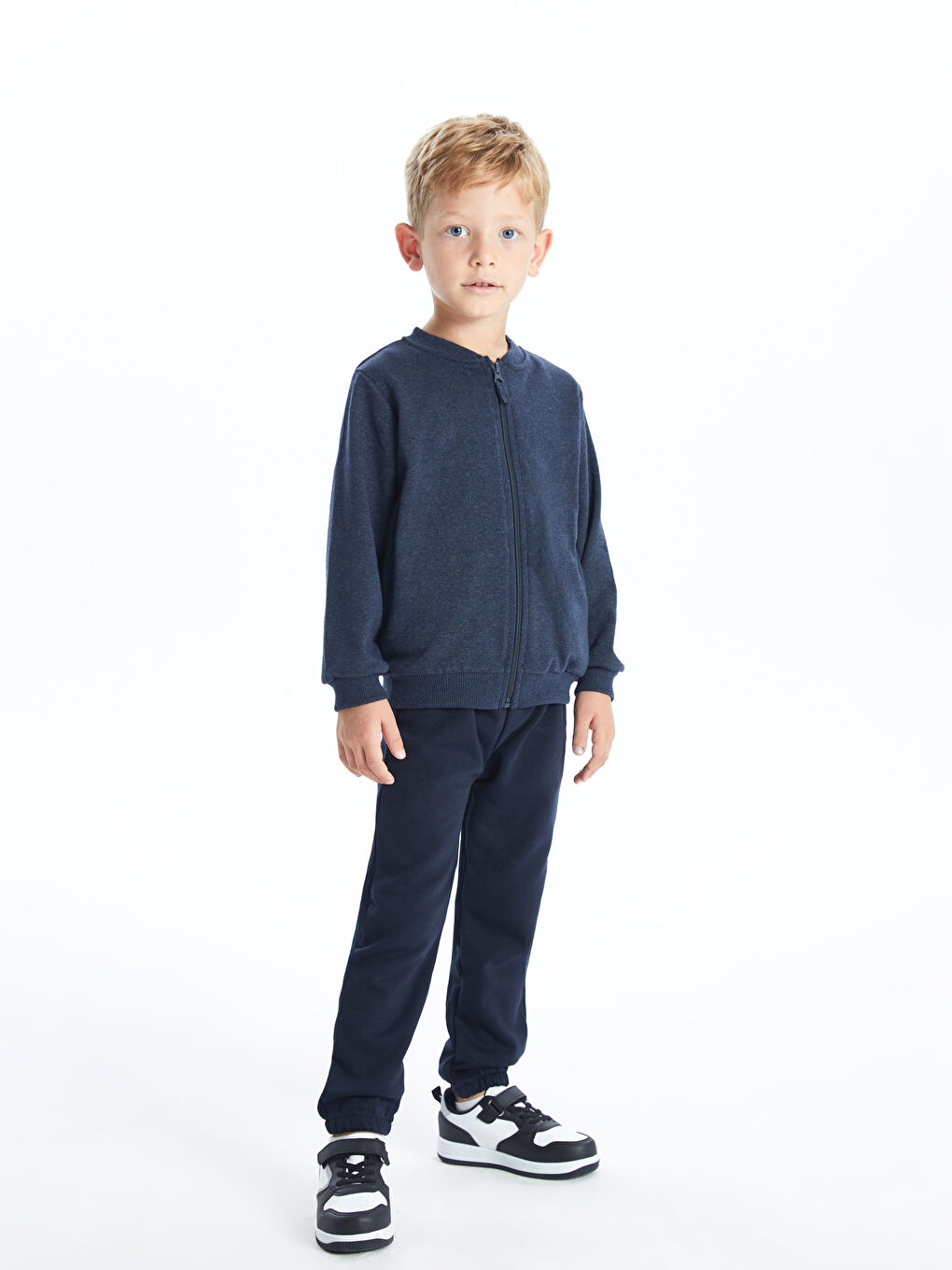 LCW Kids İndigo Beli Lastikli Basic Erkek Çocuk Jogger Eşofman Altı