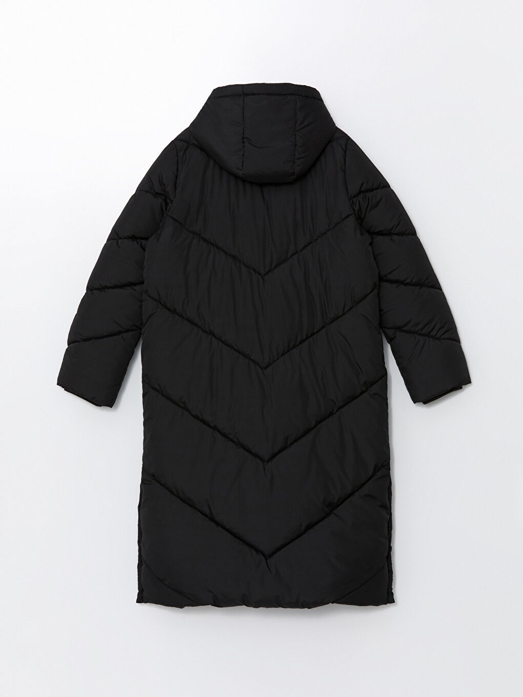 Geacă Matlasată cu Glugă pentru Femei-7