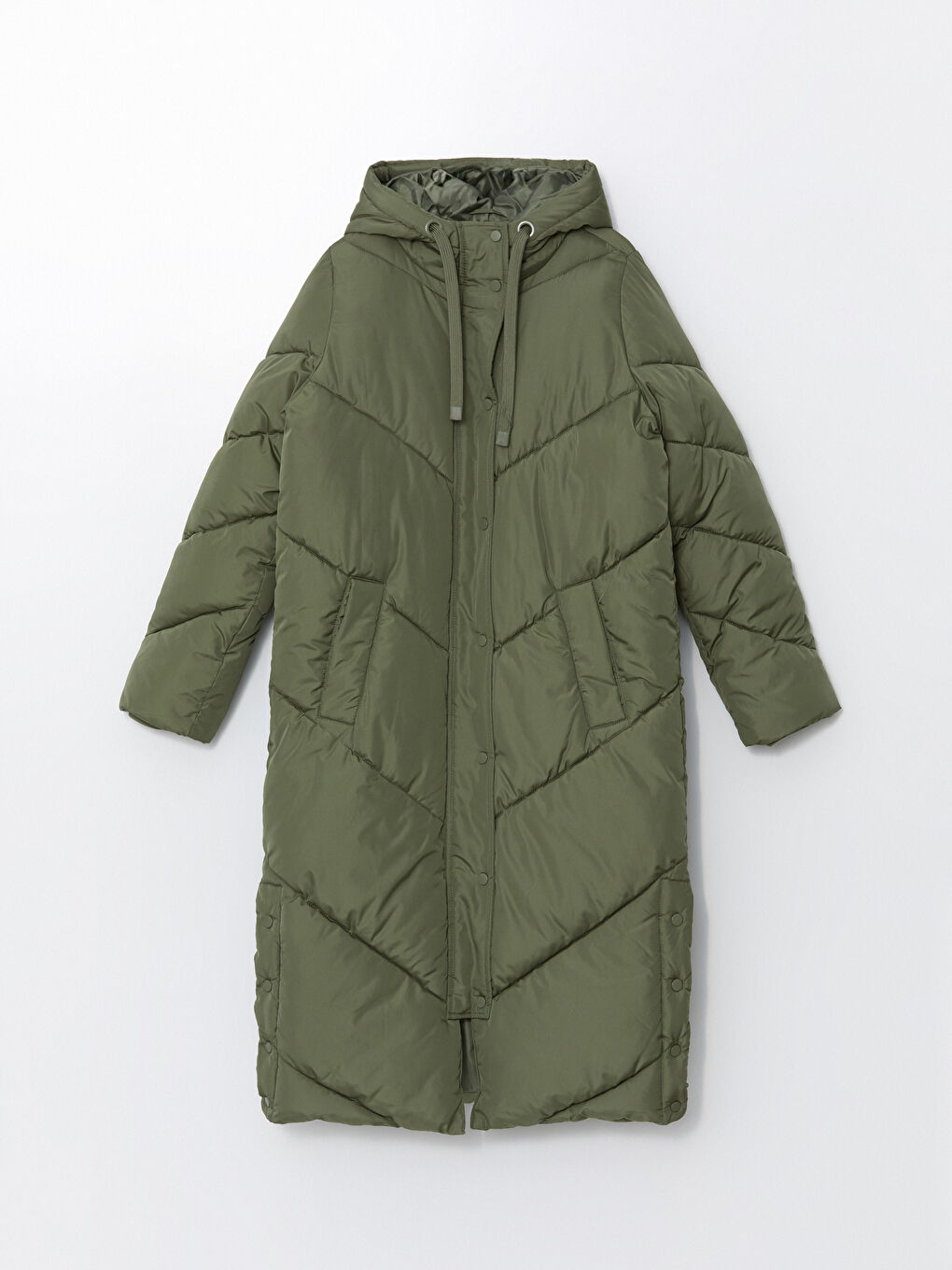 Ženska Puffer Jakna sa Kapuljačom-5