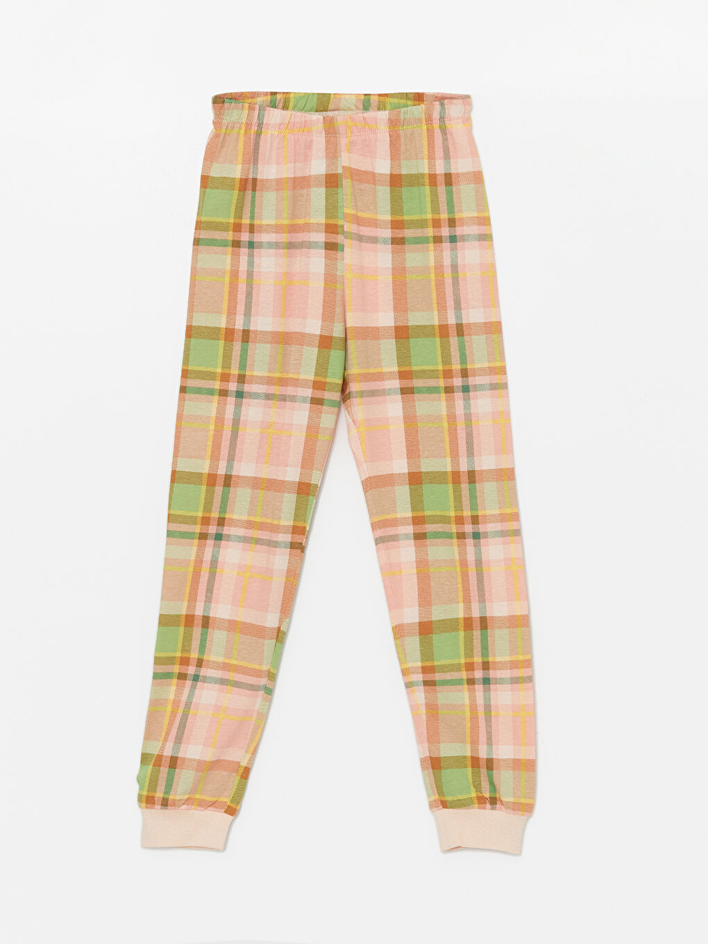 Crew Neck Printed Long Sleeve Girls' Pyjama Set-2