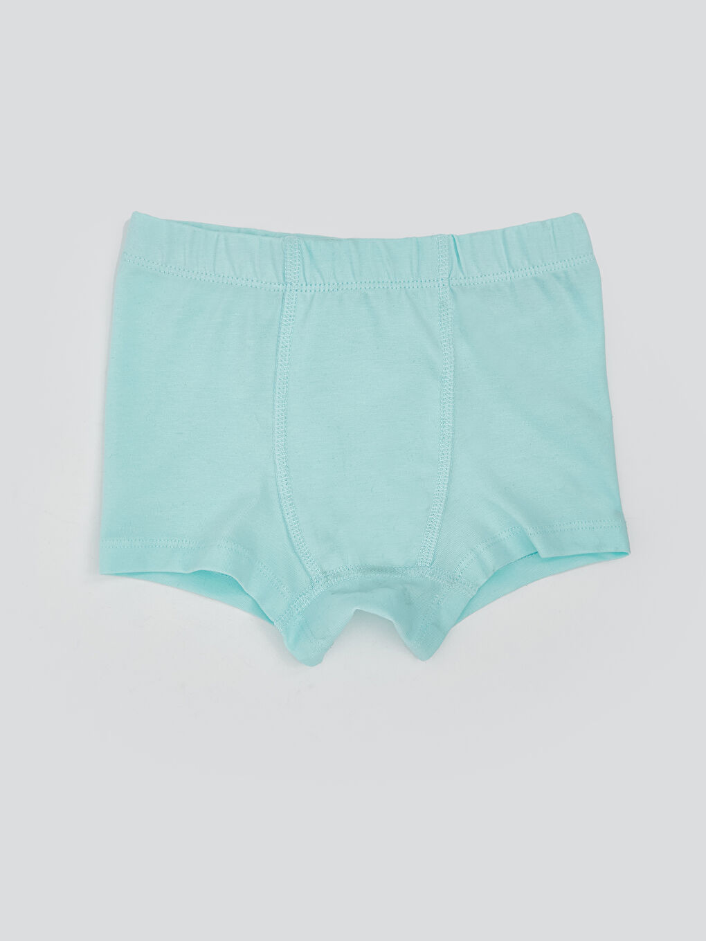 Turkuaz Beli Lastikli Baskılı Erkek Bebek Boxer