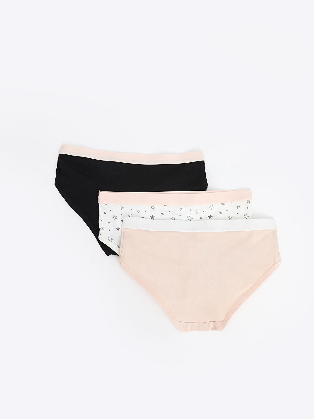 LCW Kids Printed Girl's Panties 3 pcs -W49814Z4-FWH