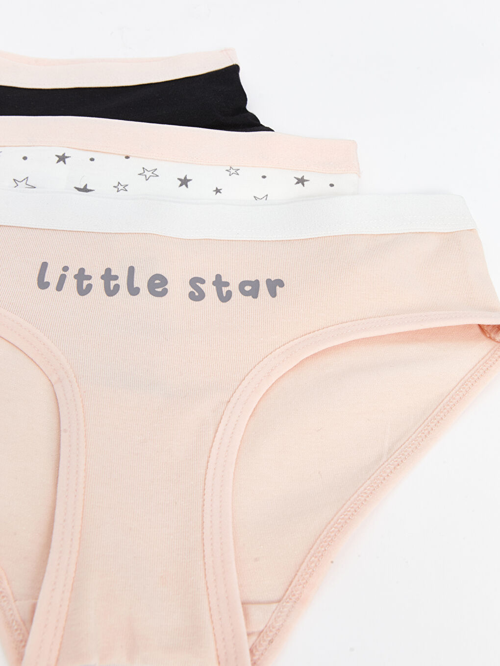 LCW Kids Printed Girl's Panties 3 pcs -W49814Z4-FWH