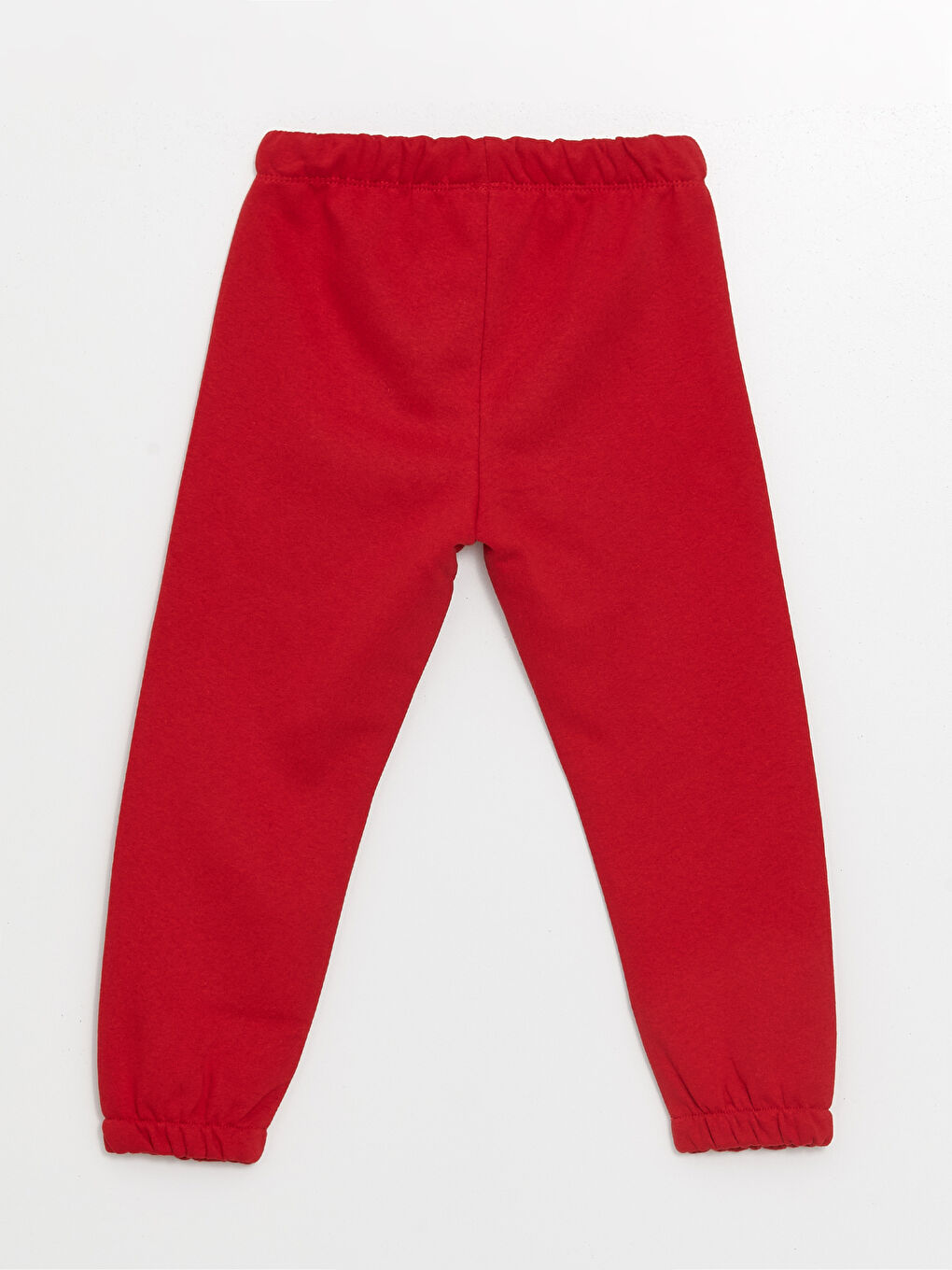 LCW Kids Kırmızı Beli Lastikli Basic Kız Çocuk Jogger Eşofman Alt - 1