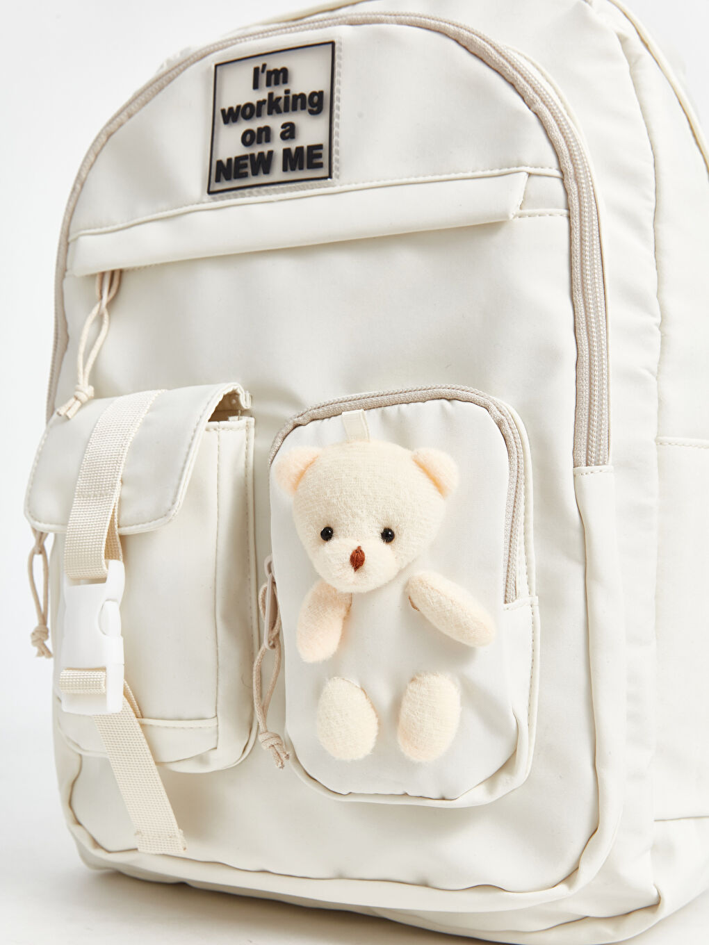 Multi-Compartment Girls' School Bag-2