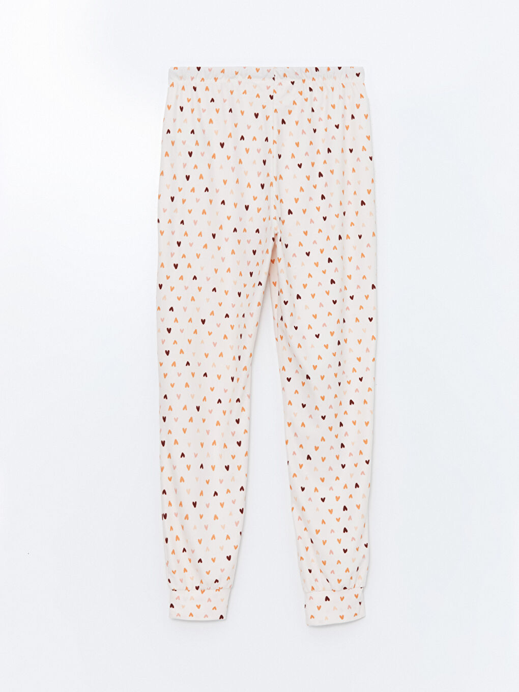 LCW DREAM Pembe Beli Lastikli Baskılı Kadın Jogger Pijama Altı - 1