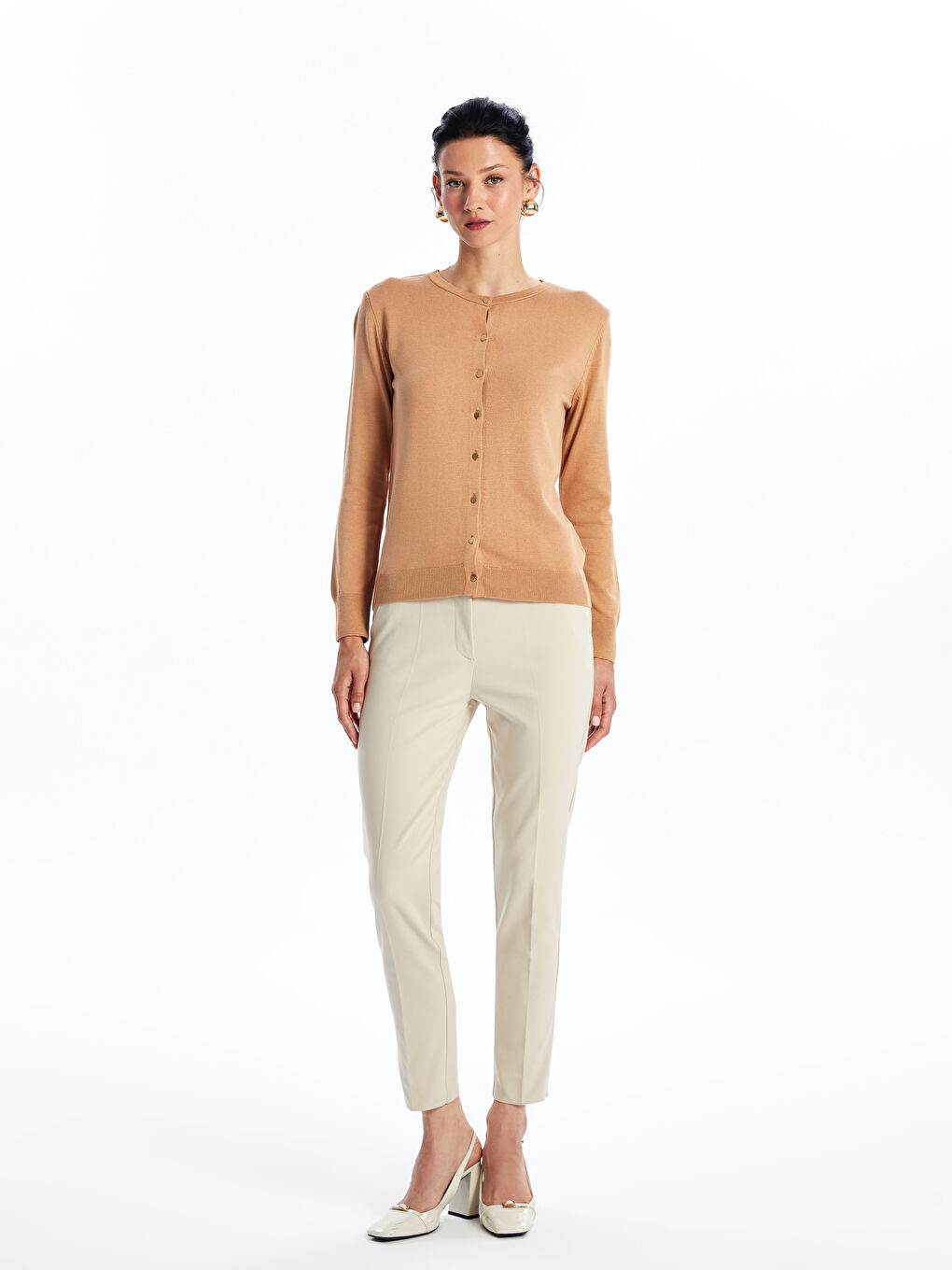 LCWAIKIKI Classic Pantalone Uskog Kroja za Žene -W49918Z8-FZJ