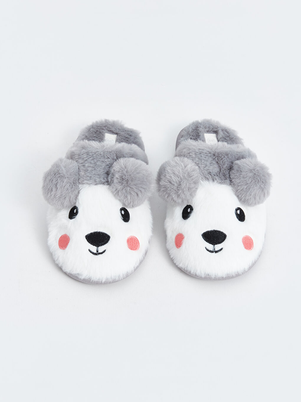 LCW STEPS 3D Applique Detailed Plush Men's Home Slippers -W49957Z4-DBQ