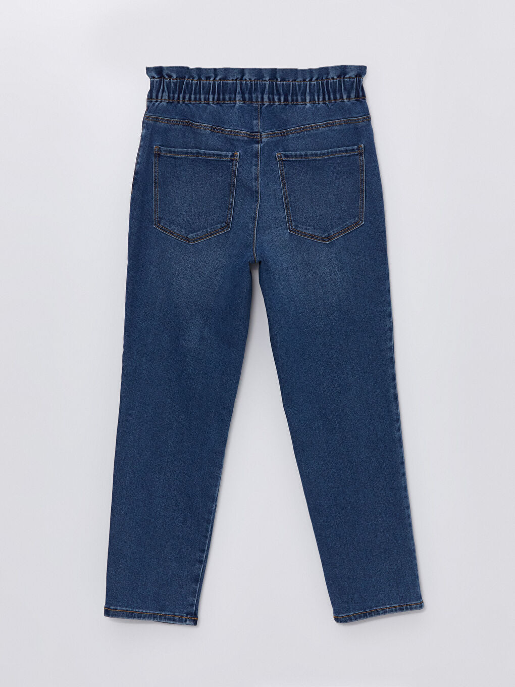 Elasticated Waist Slim Fit Women's Jeans -W49981Z8-H45