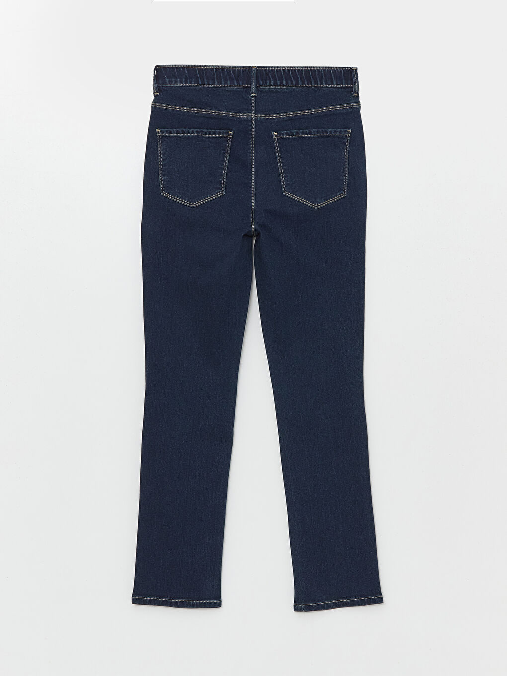 LCWAIKIKI Classic Koyu Rodeo Slim Fit Kadın Jean Pantolon - 5