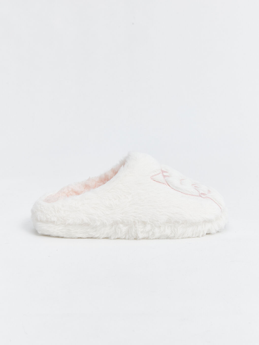 LCW STEPS Chaussons pour Filles en Peluche Brodés avec Chat -W49989Z4-FDU