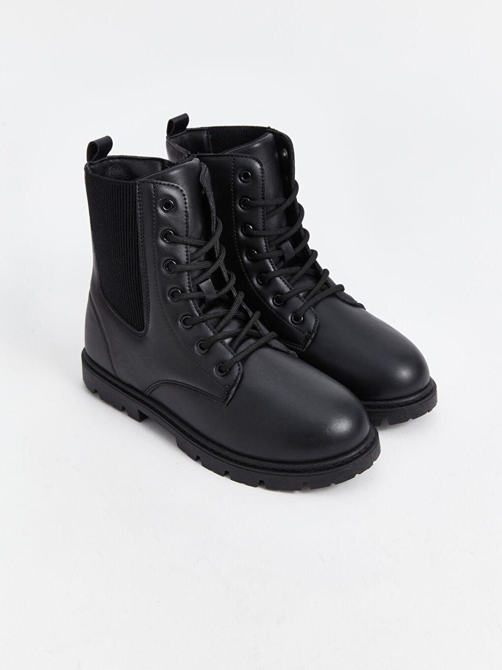 LCW STEPS Schnürsenkel- und Reißverschlussverschluss Stiefel für Mädchen -W49991Z4-HUC