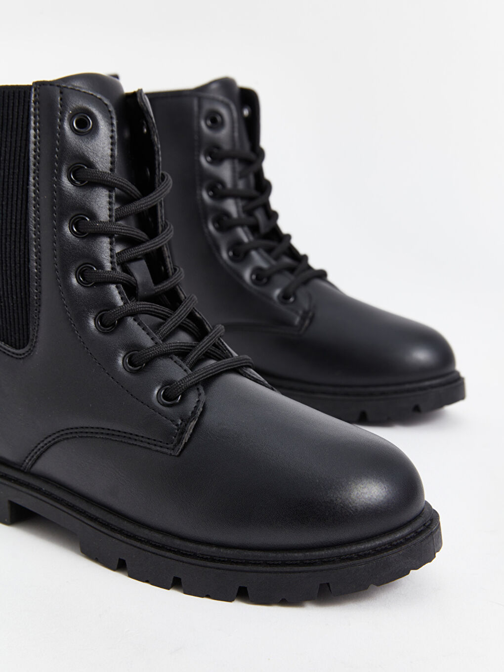 LCW STEPS Schnürsenkel- und Reißverschlussverschluss Stiefel für Mädchen -W49991Z4-HUC