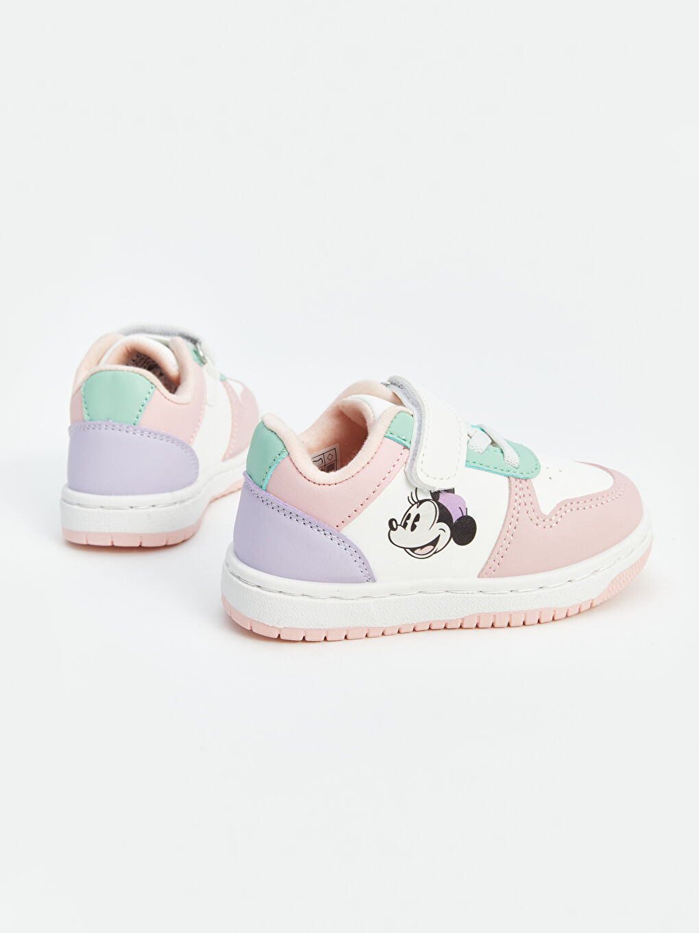 сәби қыздарға арналған minnie mouse принтті кроссовкалар-4