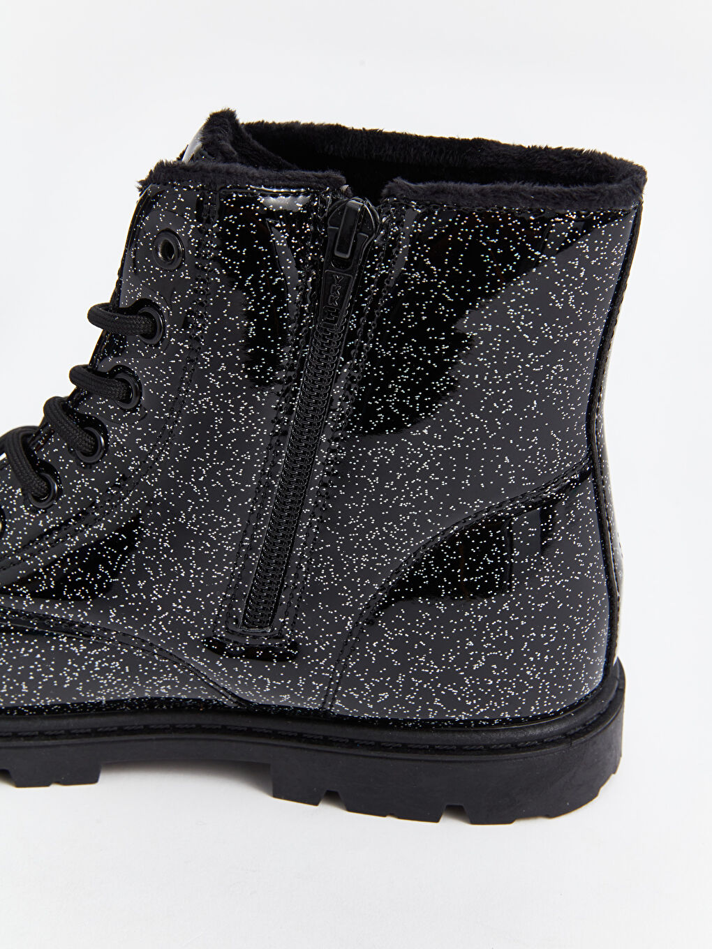 Ghete pentru Fete cu Șireturi și Închidere cu Fermoar-5