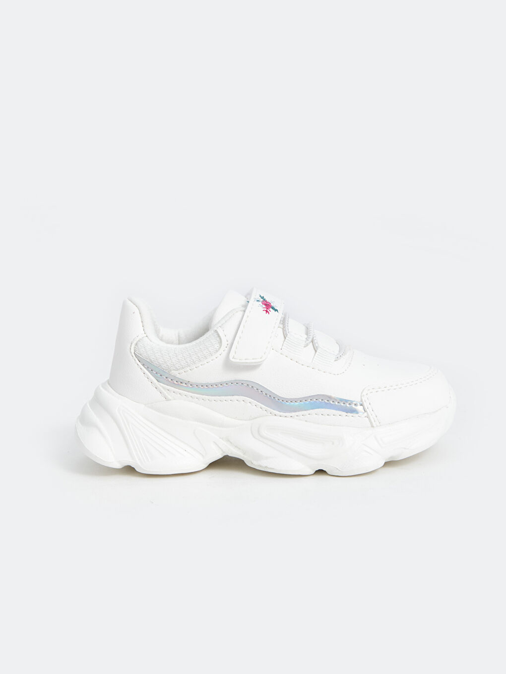 Кроссовки для малышек девочек на застежке-липучке-1