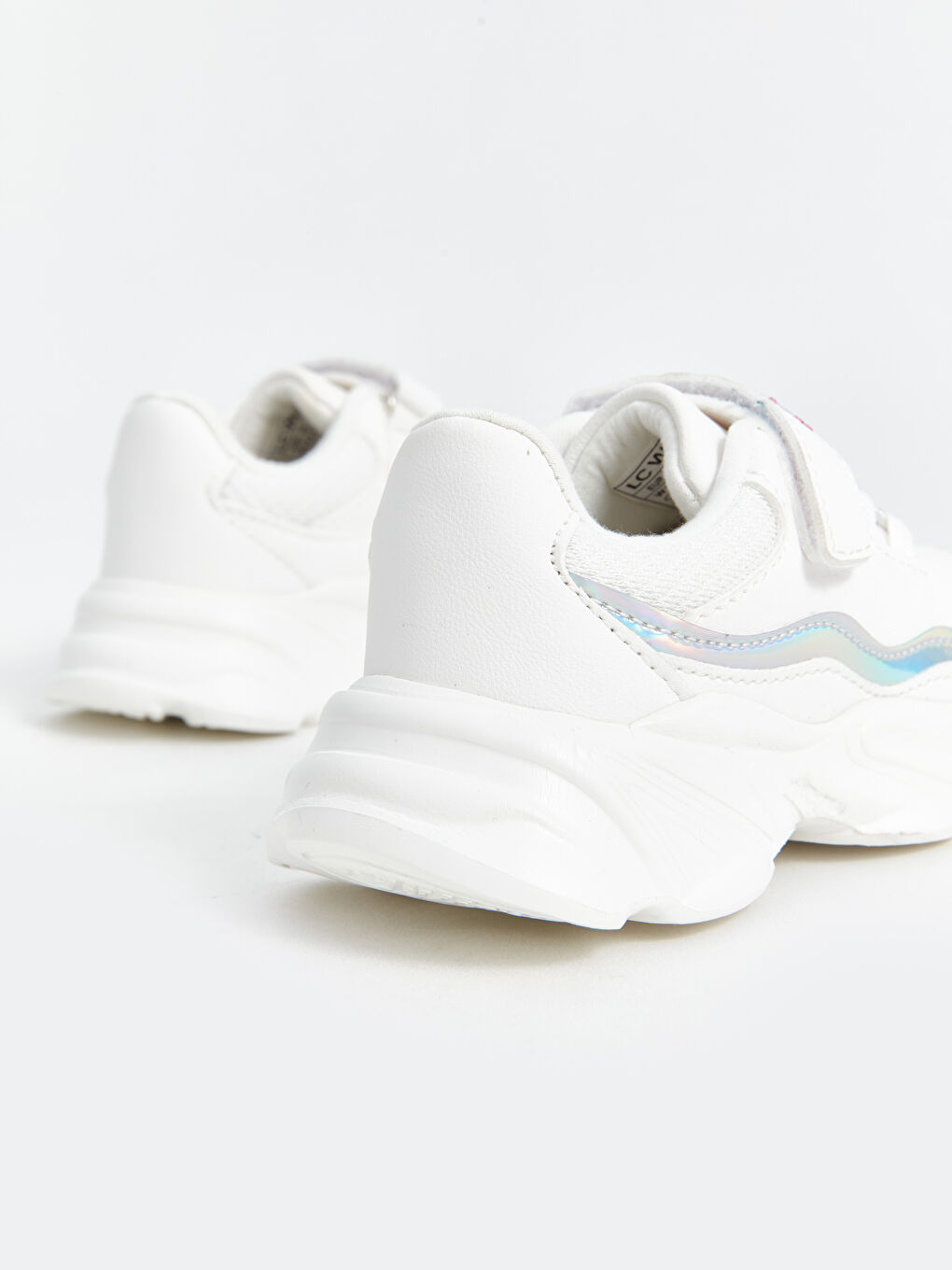 Кроссовки для малышек девочек на застежке-липучке-4