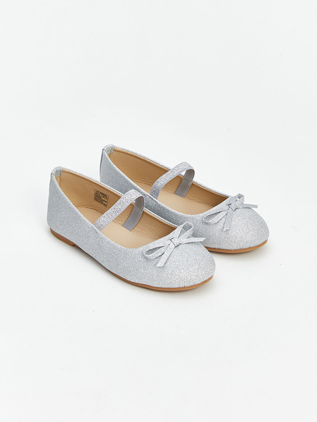 Chaussure Plate pour Fille avec Détail Nœud