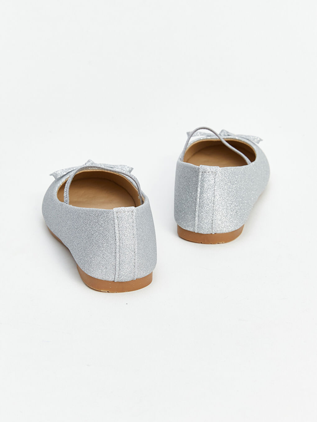 Chaussure Plate pour Fille avec Détail Nœud-3