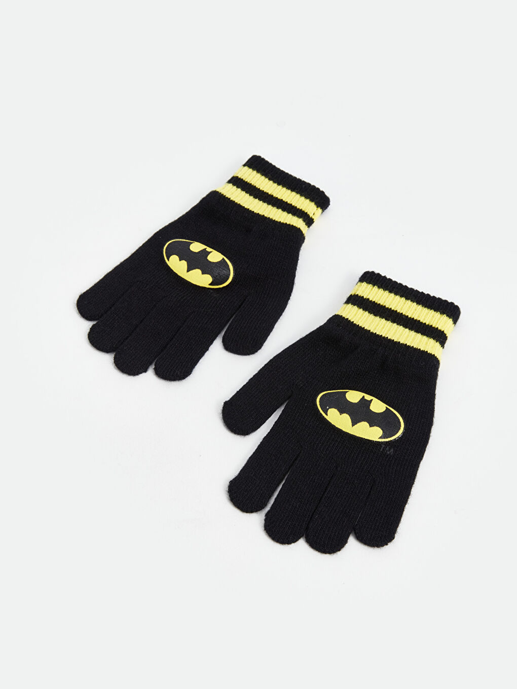 LCW ACCESSORIES Siyah Batman Baskılı Erkek Çocuk Eldiven