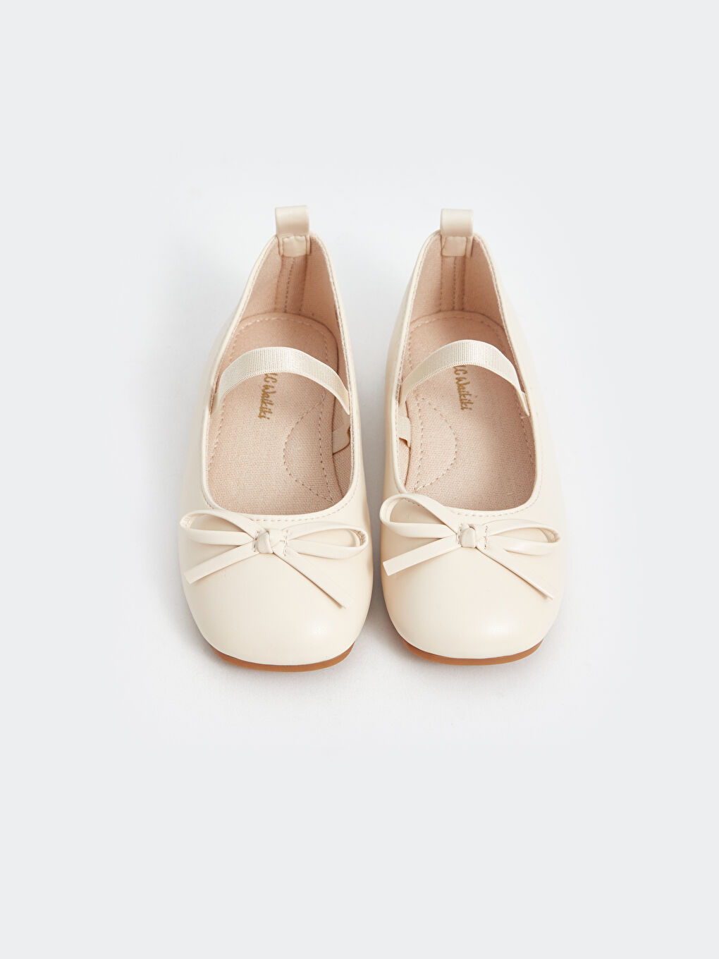 Бантпен безендірілген сәбилерге арналған балетка-2