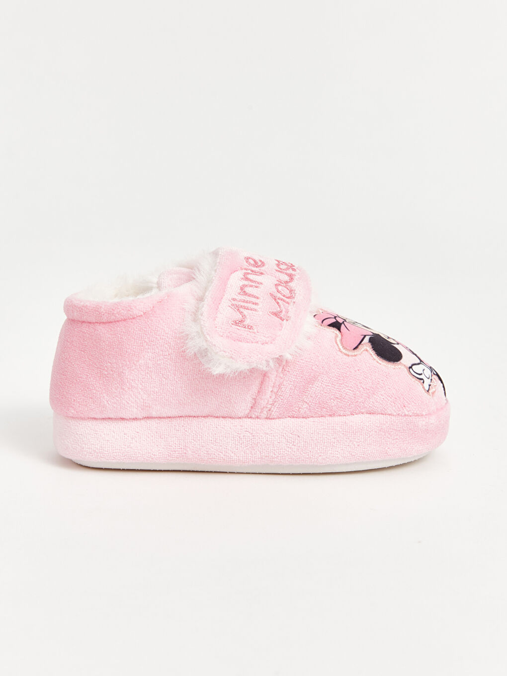 LCW STEPS Minnie Mouse Embroidered Baby Girls' Slippers -W4AA63Z1-E6T