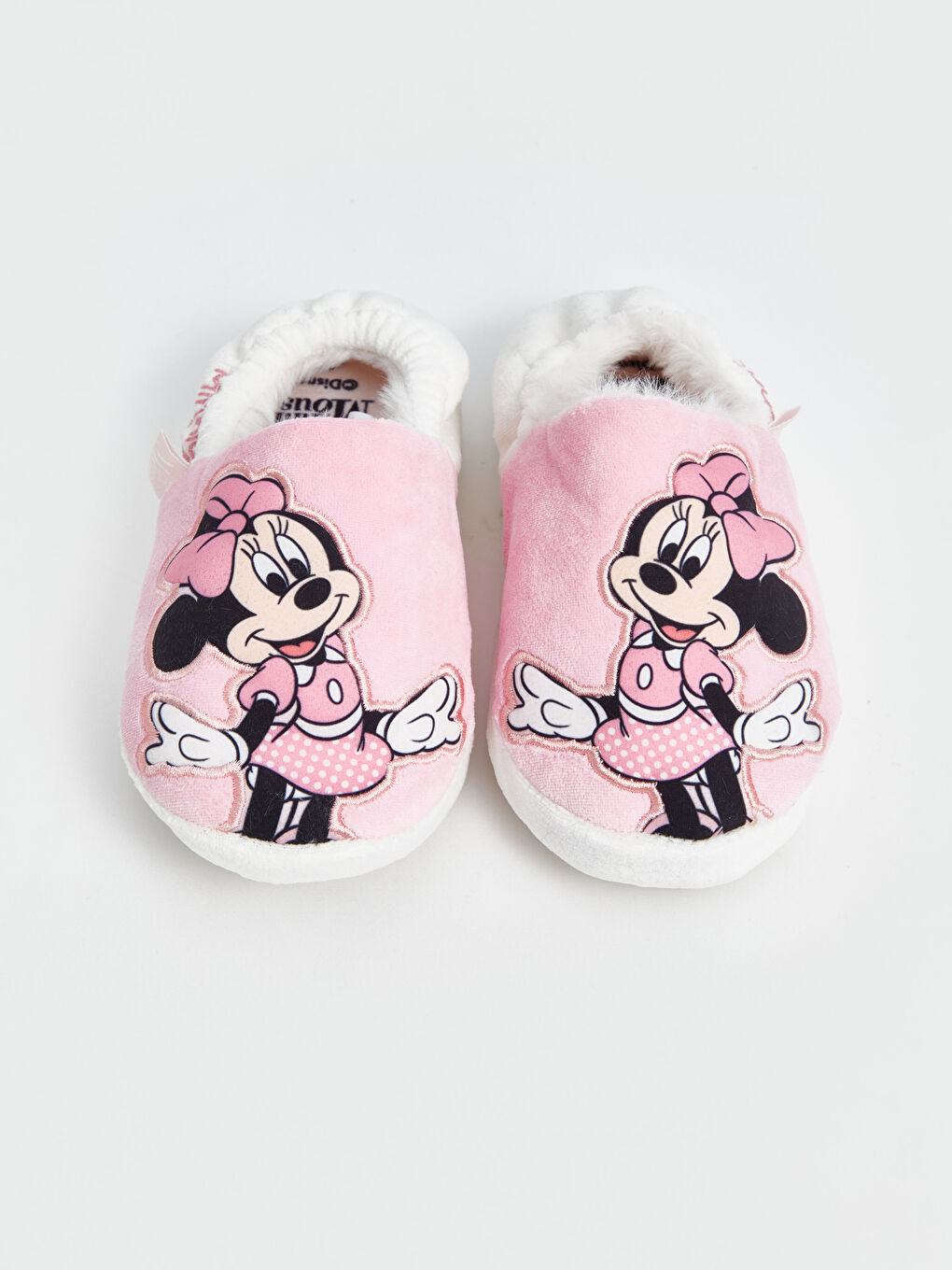 LCW STEPS Minnie Mouse Embroidered Girls' Home Slippers -W4AA65Z4-E6T