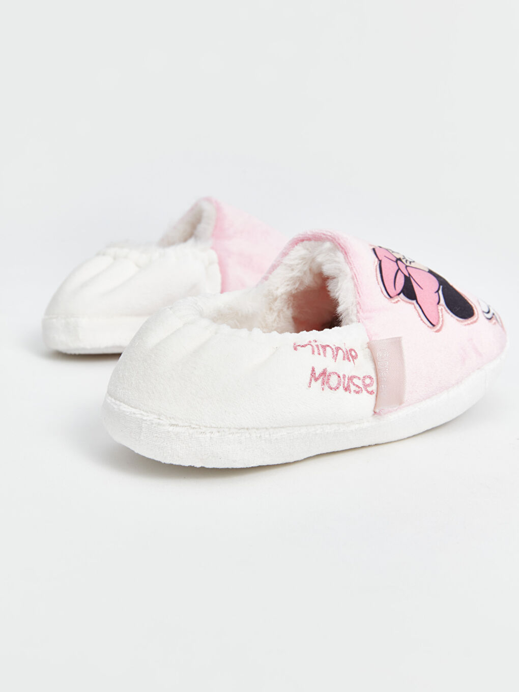 LCW STEPS Minnie Mouse Embroidered Girls' Home Slippers -W4AA65Z4-E6T