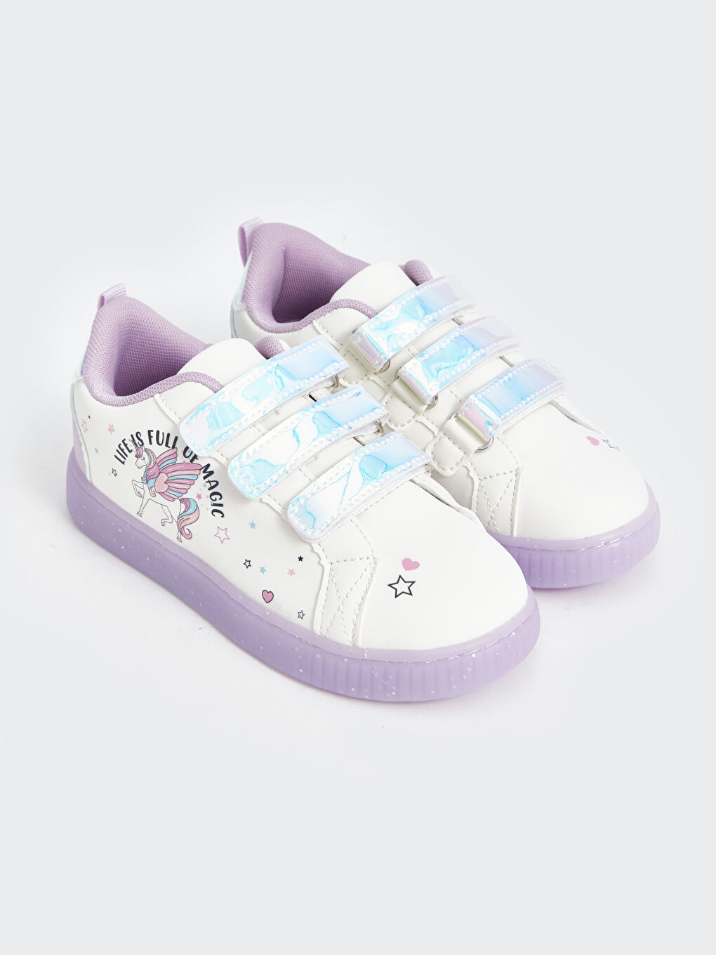 Light-Up Sole Girls' Sports Shoes -W4AA89Z4-J5E