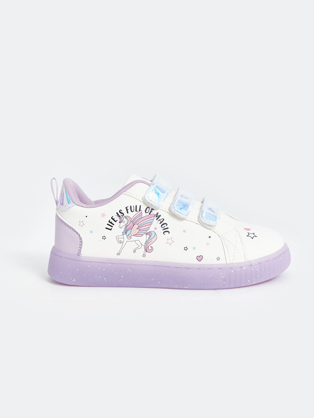 Light-Up Sole Girls' Sports Shoes -W4AA89Z4-J5E