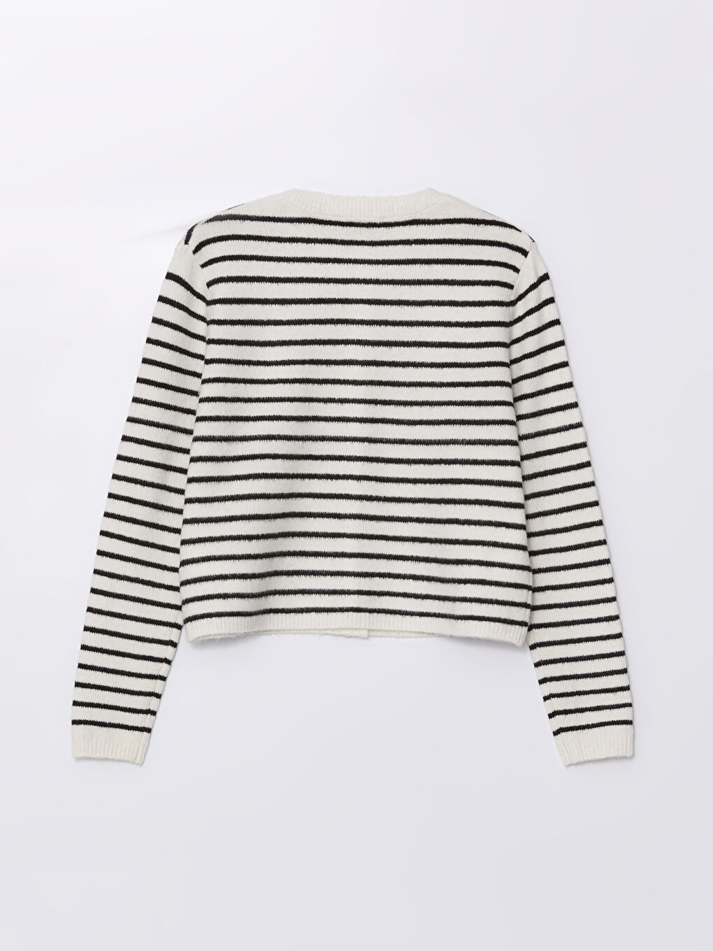 XSIDE Rundhalsausschnitt Gestreifte Strickjacke für Damen -W4AA94Z8-R9J