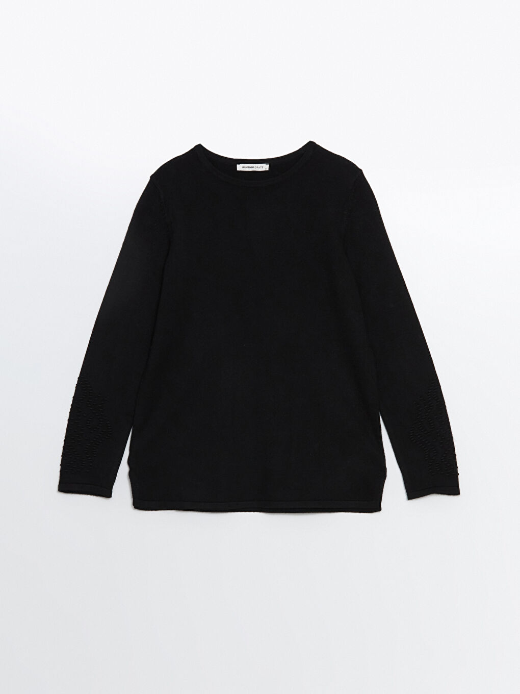 LCW Grace Crew Neck Women's Knitwear Sweater -W4AB16Z8-CVL