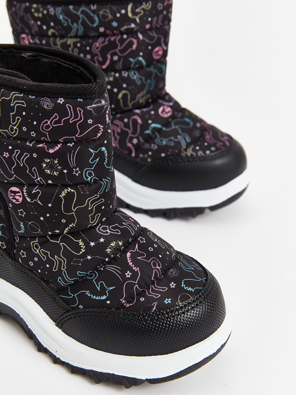 LCW STEPS Printed Hook and Loop Baby Girls' Snow Boot -W4AB24Z1-LQJ