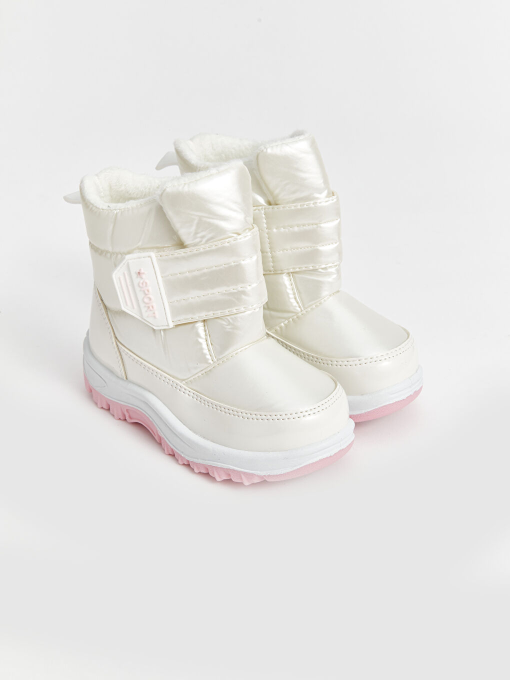 Velcro Baby Girl Snow Boots